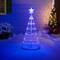 4ft. Light Show Christmas Tree with Star, Blue LED Lights